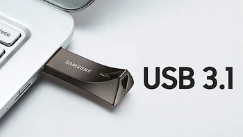 SAMSUNG USB Flash Drive USB 3.1 32GB 64GB stocare Pen-Drive 200MB/s Viteza Mare BAR Plus Memory Stick de 128GB, 256GB 300MB/s Disc Flash