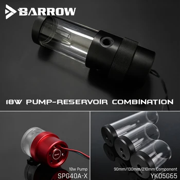 Barrow SPG40A-X18W PWM pompa + rezervor combinație kit, 90/130 / 210mm rezervor, barrow răcire cu apă radiator