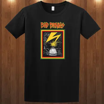 Bad Brains Tee Hardcore Punk Trupa H. R. S-3XL Tricou Sufletul Creierul Barbati Tricou Noutate O-Gât Topuri Print T Shirt Barbati