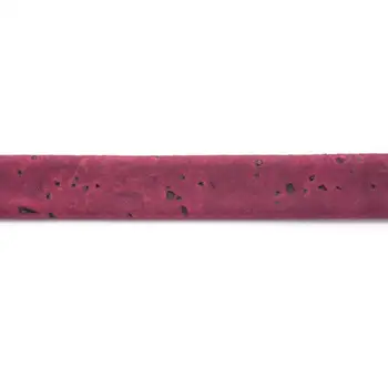 10mm plat Vin Roșu Plută Cablul de plută portugheză bijuterii consumabile /Constatări cablu vegan COR-355