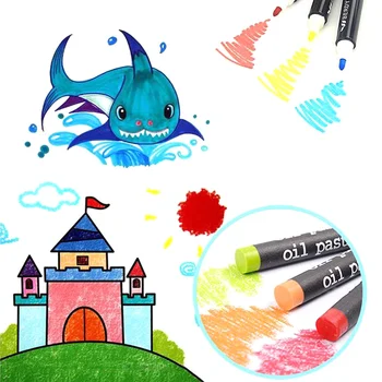1 Set de Desen, Pictura Arta Box Set Creioane Colorate Portabil pentru copii Copii Incepator GDeals