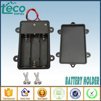 3Pcs/Lot 4.5 V, 3 x AA Baterii rezistent la apa Baterie Titularul Caz Recipient w Comutator pornit/Oprit TBH-2A-3G