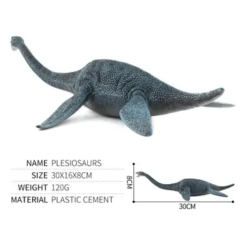 Actiune Si Jucărie Cifre Model De Dinozaur Plesiozauri Dragon, Dinozaur Colecție De Animale Modelul De Colectare De Jucării Pentru Copii Baieti Cadouri