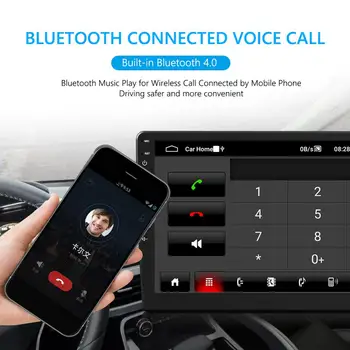 VODOOL Android 9.0 Stereo Auto Dublu DIN Navigație GPS, Bluetooth, WiFi, Radio FM 10 inch IPS Ecran In Bord Capul Unitate Receptor