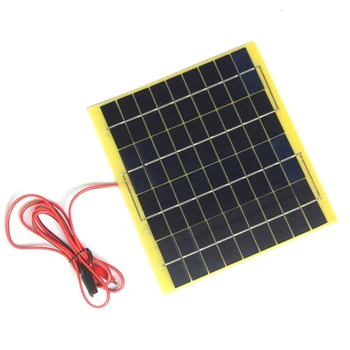 BUHESHUI 10W 18V 12V Policristaline de Celule Solare Panouri Solare Module Pentru Baterie de 12V Incarcator Auto Sistem de transport Gratuit
