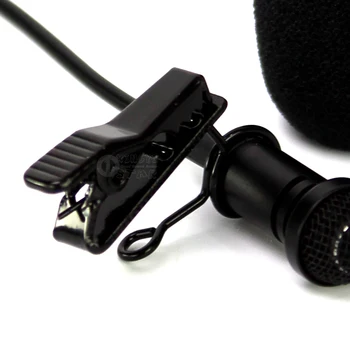 10BUC Universal Metal Lavaliera Microfon de Rever Mic Cablu Guler Cravată Clip Titular de Microfoane Cordon Line Crocodile Clips Prindere 7mm
