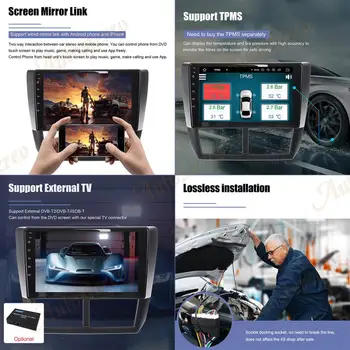 360 CAME Pentru Subaru Forester WRX 2008-Android 10.0 Radio Auto GPS Multimedia Player Carplay, Android Auto de Navigare Unitatea de Cap