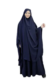 Femeile Musulmane Hijab Rochie De Rugăciune Îmbrăcăminte Set Lung Khimar Jilbab-Ul Abaya Acoperire Completă Ramadan Rochie Islamic Niqab Musulmani Ansambluri