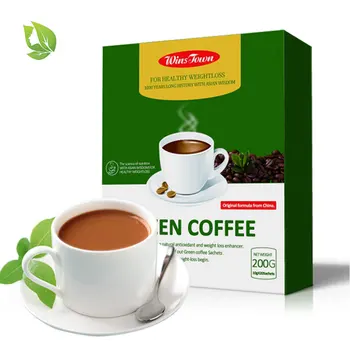 20 de pliculețe de Ceai Slim Verde Cafea cu Ganoderma Controlul Greutatii Detoxifiere Ceai Pierdere în Greutate, Slăbire Grăsime sunt Sănătății Ceai Pastile