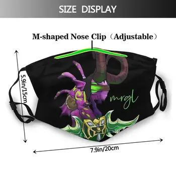 World of Warcraft Joc de Rol Mascarilla Masque Masca Faciala Mrgldari Măști de Moda Gura Masca Cu Filtre