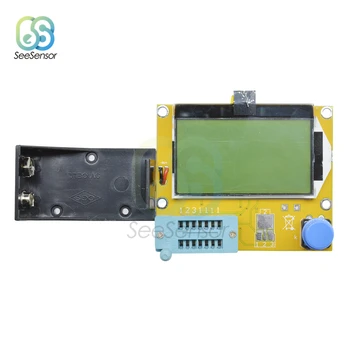 LCR-T4 Mega328 LCD Digital Tranzistor Tester Metru de Iluminare cu Diode Triodă Capacitate ESR Metru Pentru MOSFET/JFET/PNP/NPN L/C/R