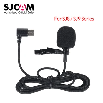 Original SJCAM SJ8/SJ9 Serie de Accesorii de Tip C Microfon Extern pentru SJCAM SJ8 Pro/Plus/Aer SJ9 Strike/Max de Acțiune aparat de Fotografiat