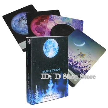 Moonology de carti oracol, Tarot limba engleză Citit Soarta tabla de joc carte de joc D Shop Magazin 44pcs(104*74mm)