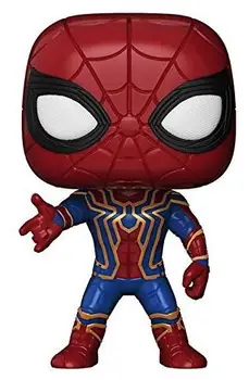 FUNKO POP Marvel Avengers 3 Infinity War Iron Spider Spider-Man 287# din PVC Figura de Acțiune de Colectare de Jucării Modelul cu Cutie Cadou