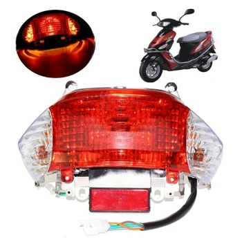 Motocicleta din Spate, Coada Lumina Lămpii de Semnalizare Pentru GY6 Chineză Taotao Sunny 50cc
