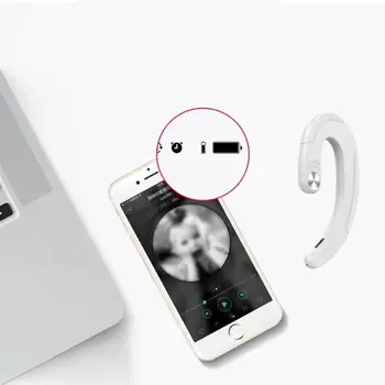 Q25 TWS Conducție Osoasă Ureche Căști fără Fir Cu Microfon Cască Bluetooth căști Pentru iPhone Huawei