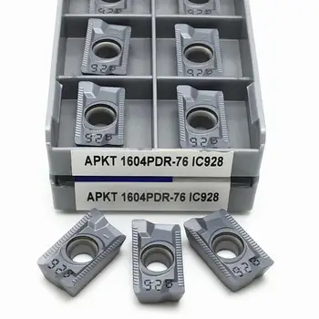 Frezare Introduce APKT1604PDR 76 IC928 Carbură de a Introduce Strung, Mașină de Frezat CNC Instrument APKT 1604PDR 76 IC928