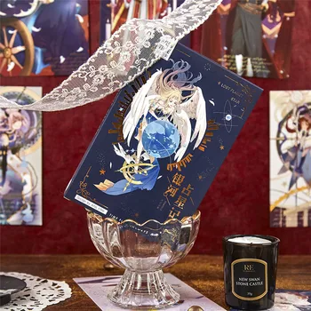 30 Buc/Set Galaxy Stardust Serie Hârtie carte Poștală DIY Personaje Anime Felicitari Mesaj de Card de Crăciun și de Anul Nou Cadou