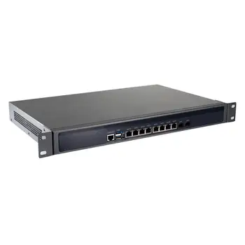 Firewall Mikrotik Pfsense VPN Network Security Appliance Router-PC Intel Pentium 3855U,[HUNSN SA08R],(8LAN/2SFP/2USB/1COM/1VGA)