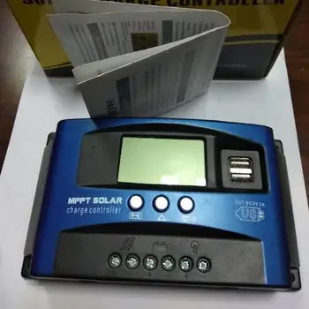 Economic Dual USB MPPT Controler de Încărcare Solară 12/24V 30A40A50A cu Fabrica de Brevet