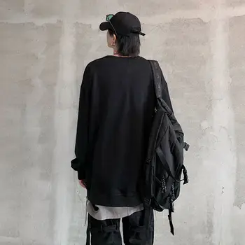 Hybskr 2020 Toamna Anului Nou Cuplu Hanorace Casual Negru Alb Jachete Cu Glugă Coreean Streetwear Femeie De Moda De Îmbrăcăminte