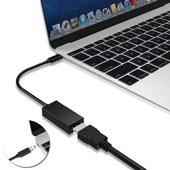 HobbyLane 1,6 m USB de Tip C-C la HDMI Cablu Adaptor HDTV Pentru Samsung S9 S8 Nota 8 Macbook HDMI Tip C la Feminin Cablu HDMI d15