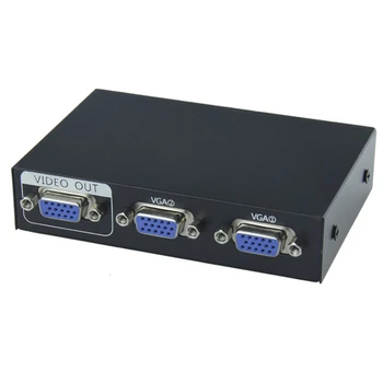 SeenDa VGA Switch 2 1 VGA Video Splitter Converter Adaptor Caseta de 1080 P VGA Schimbul Comutator pentru Calculator