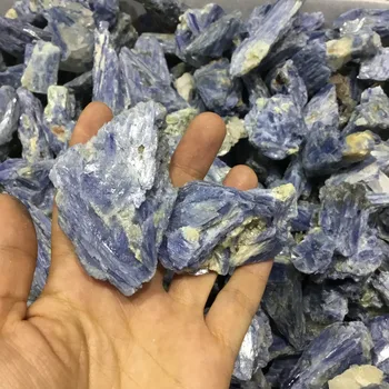 Naturale rought Albastru de cristal Prime cianit pietre