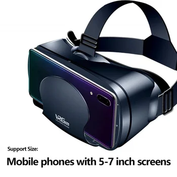 RETV 3D VR Cutie de Carton Google Captivantă Cască de Realitate Virtuală Filme Jocuri Ochelari Cu Căști se Potrivesc 5-7 Inch Telefon Inteligent