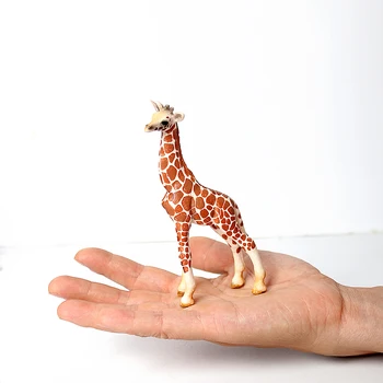 Simulare De Dimensiuni Mari Girafa Familie Jucărie Cifrele Stabilite De Plastic Jucarii Girafa Model Figurine Copii, Cadou Jucarii Educative