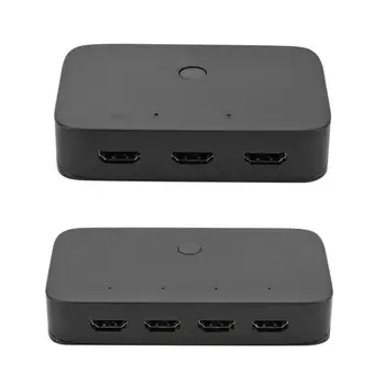 2-Port/4-Port Switch KVM Cu Cabluri Patru Și Unul 4K HD Calculator Conectat La Imprimantă, Mouse-ul Compatibil HDMI