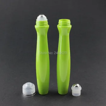 15ml Verde/Portocaliu Rola Pe Sticla de Parfum Mini Lotiune Recipient Cosmetic Lichid Recipient Proba Sticle 10buc/lot