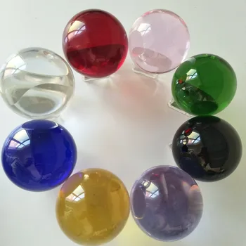 40mm la 80mm decor acasă K9 cristal fotografie minge de sticlă decor frumos cristal minge