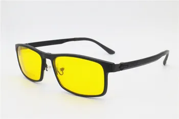 Tot Sezonul Oamenii Unul Optic Cadru cu 5 Clip pe Detașabil Polarizat ochelari de Soare, Lentile de Metal Combinate TR90 Dreptunghi Ochelari de vedere