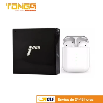 I666 Auriculares estéreo inalámbricos de alta fidelidad Bluetooth 5.0 Ventana emergente Emparejamiento automatico Mini auricular