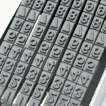 8 Cifre Alfabetul limba engleză Alfanumerice Scroll Ștampilă Sigiliu Digital Aparat de Imprimare de Design DIY Album Defilare Statistică