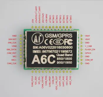 Modul GPRS + modul GSM A6C \ SMS \ vocal \ consiliul de dezvoltare \ transmisie de date fără fir MULTĂ Inteligență Artificială