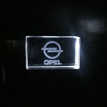 Usb2.0 metal cristal Opel cheie auto model USB Flash Drive 4GB 8GB 16GB 32GB piatră prețioasă pen drive cadou special Logo-ul Personalizat