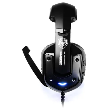 Somic G909PRO Căști de Gaming Virtual 7.1 Sunet Vibrații Laptop Casti USB cu Microfon, Bass setul cu Cască Stereo pentru calculator