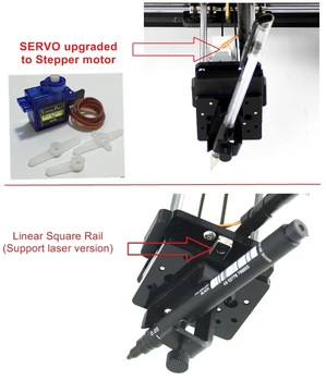 DIY LY drawbot stilou desen robot mașină de litere corexy XY-plotter desen scris CNC V3 scut suport pentru placa de baza cu laser
