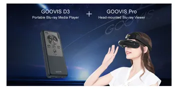 GOOVIS Pro Cască VR Teatru 3D Ochelari 3D Viewer Suport 4K blu-ray Player Sony 1920x1080x2 Ecran HD 4K Ochelari VR