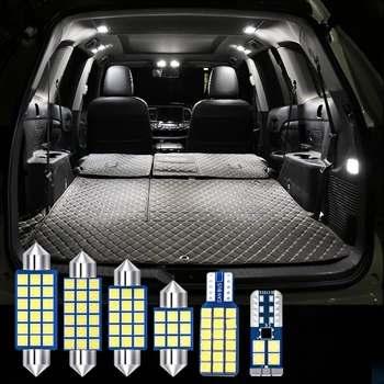 Pentru Chevrolet Cruze 2009 2010 2011 2012 2013 6pcs Auto 12v Becuri cu LED-uri de Interior veioze Lumina Portbagaj Accesorii
