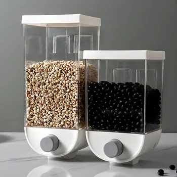 Alimente cutie de depozitare bucatarie montate pe perete rezervor din plastic container de depozitare de depozitare a alimentelor container etanș