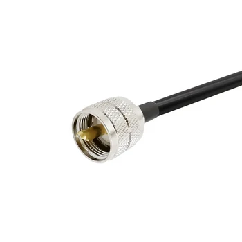 1buc RF SMA Female să UHF de sex Masculin L259 Adaptor Coaxial RG58 Cablu Coaxial Antena Extensia Coadă Conector de sârmă 10/15/20/30 50cm