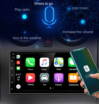 Eunavi 2Din Android 10 radio Auto Multimedia Player Universal 7