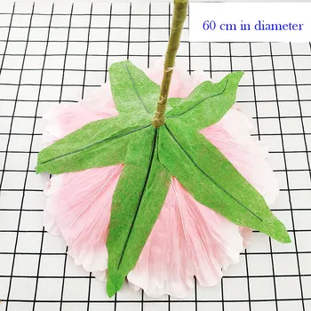 Mare De Mătase Artificială De Flori Bujor Cap De Floare De Nunta De Perete De Fundal De Decor Acasă Decorare 30/40/50/60/80 Cm