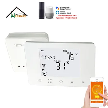 De Economisire a energiei Controler de Temperatura RF&WIFI Wireless-TERMOSTAT de Cameră pentru Bolier Electric de Încălzire cu Apă Caldă