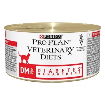 Purina PRO PLAN Veterinar Diete Feline DM hrana pisici cu diabet zaharat 24x195 Gr
