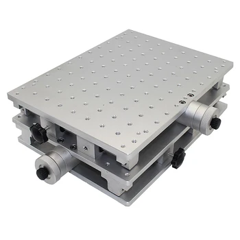 2 Axa se Deplasează Masa Portabil Cabinet Caz de Sudare XY Masă Pentru Marcare cu Laser Masina de Gravat Optice Experiment 300x220x90MM
