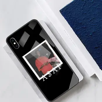 ASAP Rocky Rapper Caz de Telefon Sticlă Călită Fundas Coque Pentru Iphone 12mini 11 Pro Max 7 8 PLUS 6s XR Înapoi Caz Acoperire